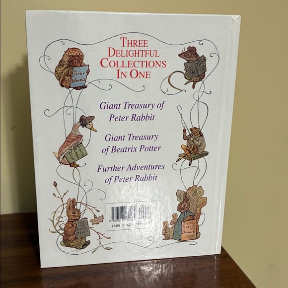 Vintage 1992 GREAT BIG TREASURY OF BEATRIX POTTER - Picture 2 of 14